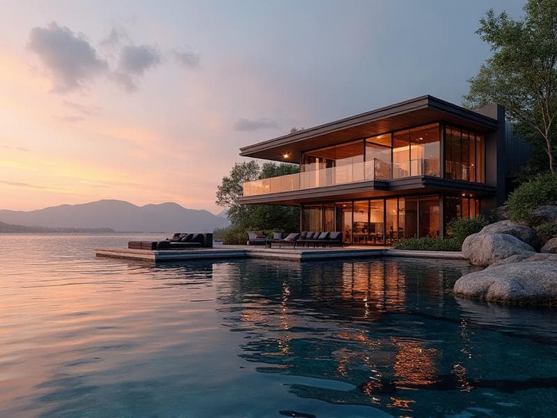 Waterfront Paradise - luxury property in Lake Harrison